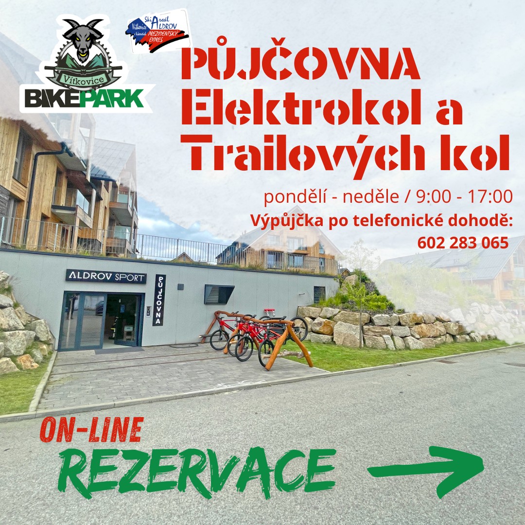 Půjčovna kol a elektrokol